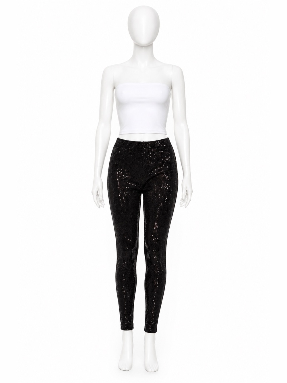 Black Sequin legging